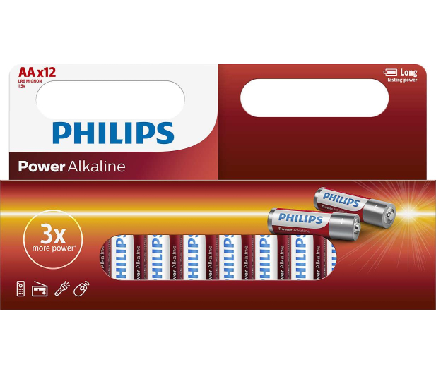 Philips Power Alkaline AA 12szt - 381283 - zdjęcie